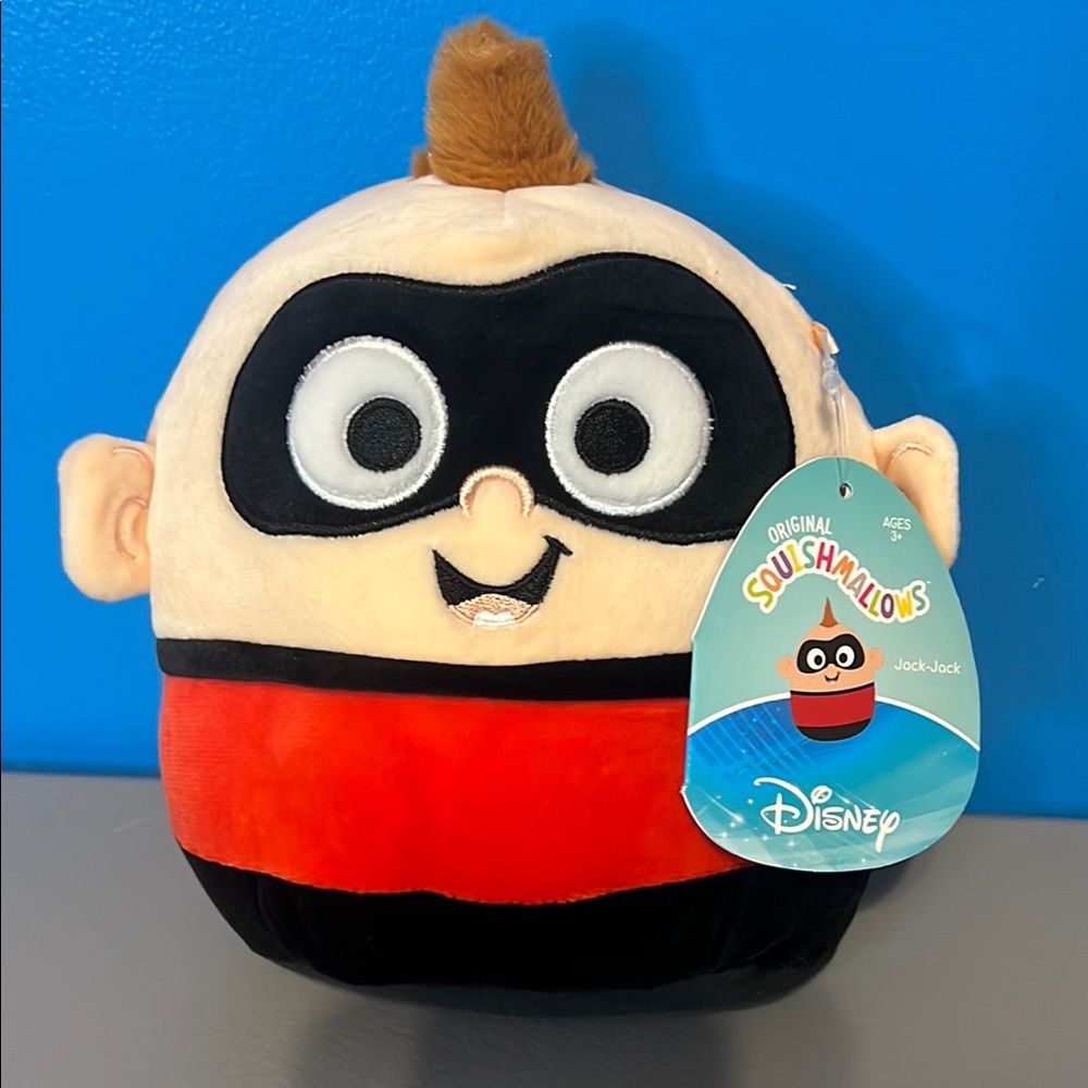 Disney Squishmallows Jack-Jack Plush 8” New with tags